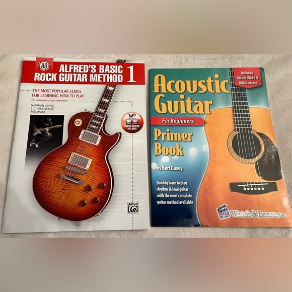 Other Two Guitar Beginner Books Acoustic Guitar Primer Alfreds Basic